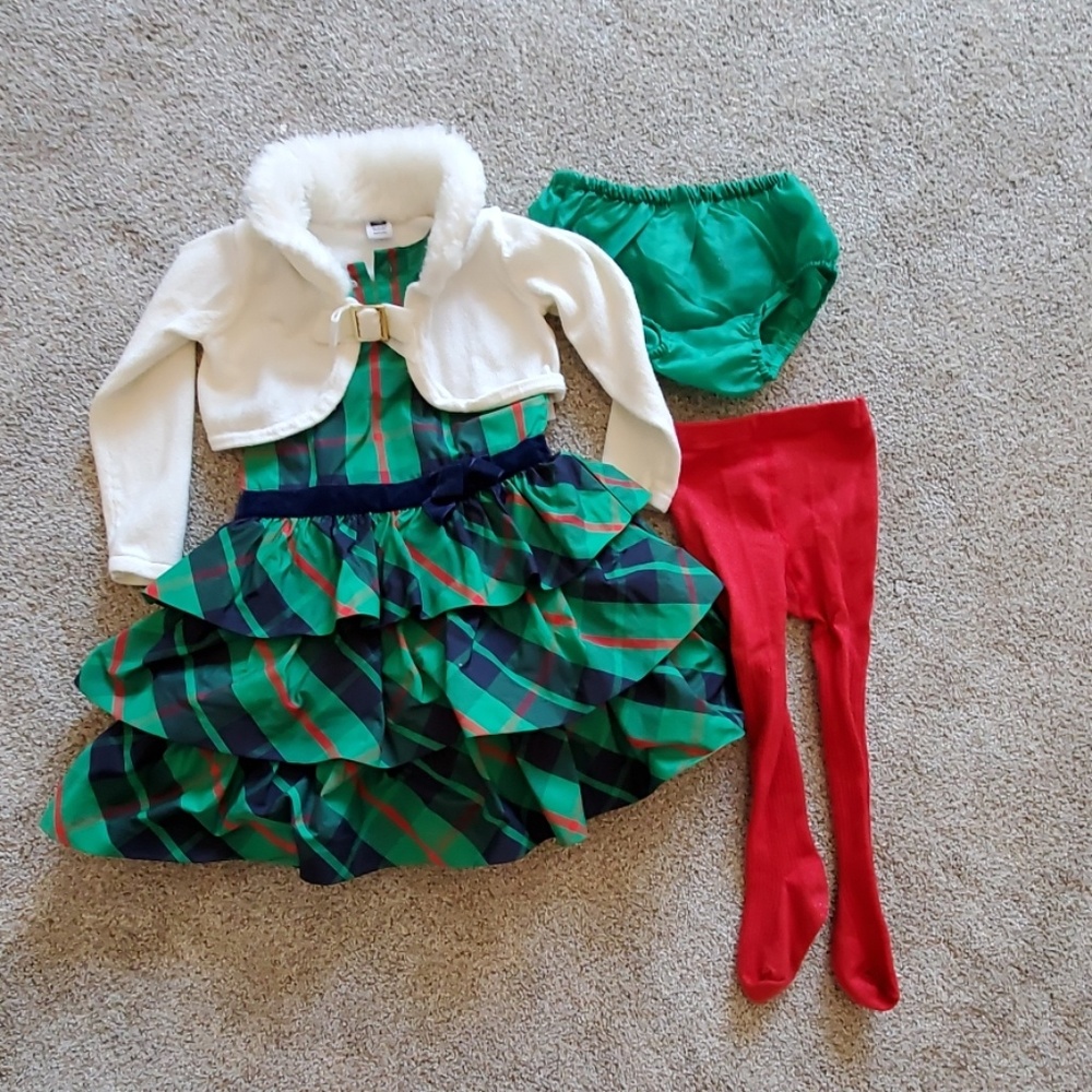 Janie and Jack Holiday Dress Baby